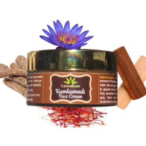CannaBoon Kumkumadi Face Cream 25 ml | Ayurvedic Glow & Radiance Cream with Saffron, Sandalwood & Natural Botanicals | Brightening, Hydration & Anti-Ageing